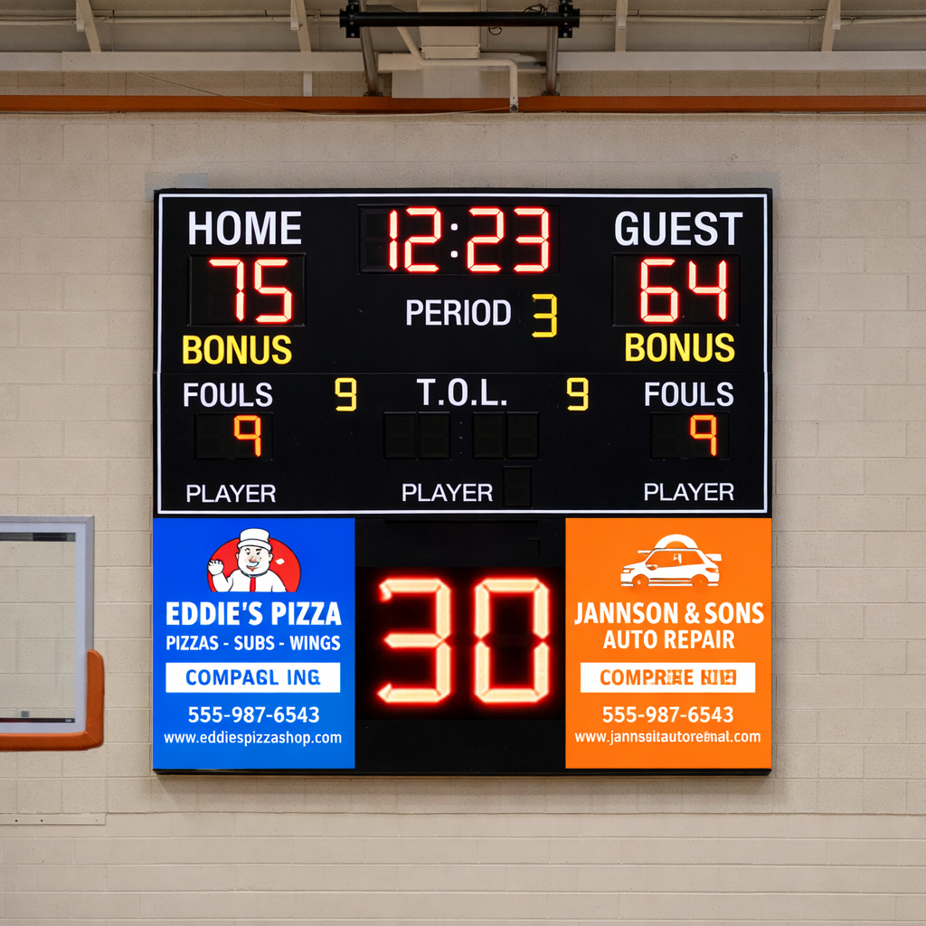 Sponsor display preview